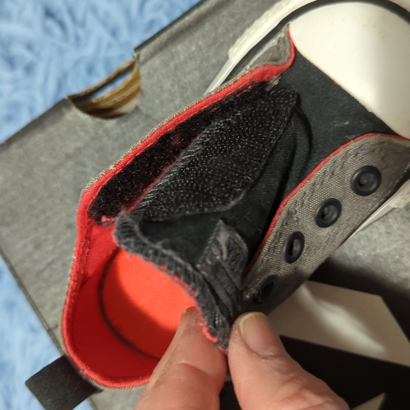 Converse All Star Velcro Simple Slip Sneakers Size 5 (Infant) - Picture 5 of 7